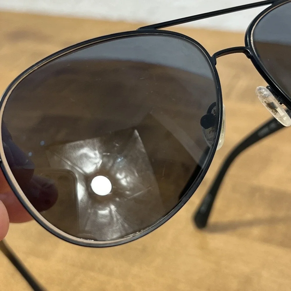 GUESS GU6862 05C Matte Black Aviator Sunglasses Frames  61-14-140‎ - Read Desc!
